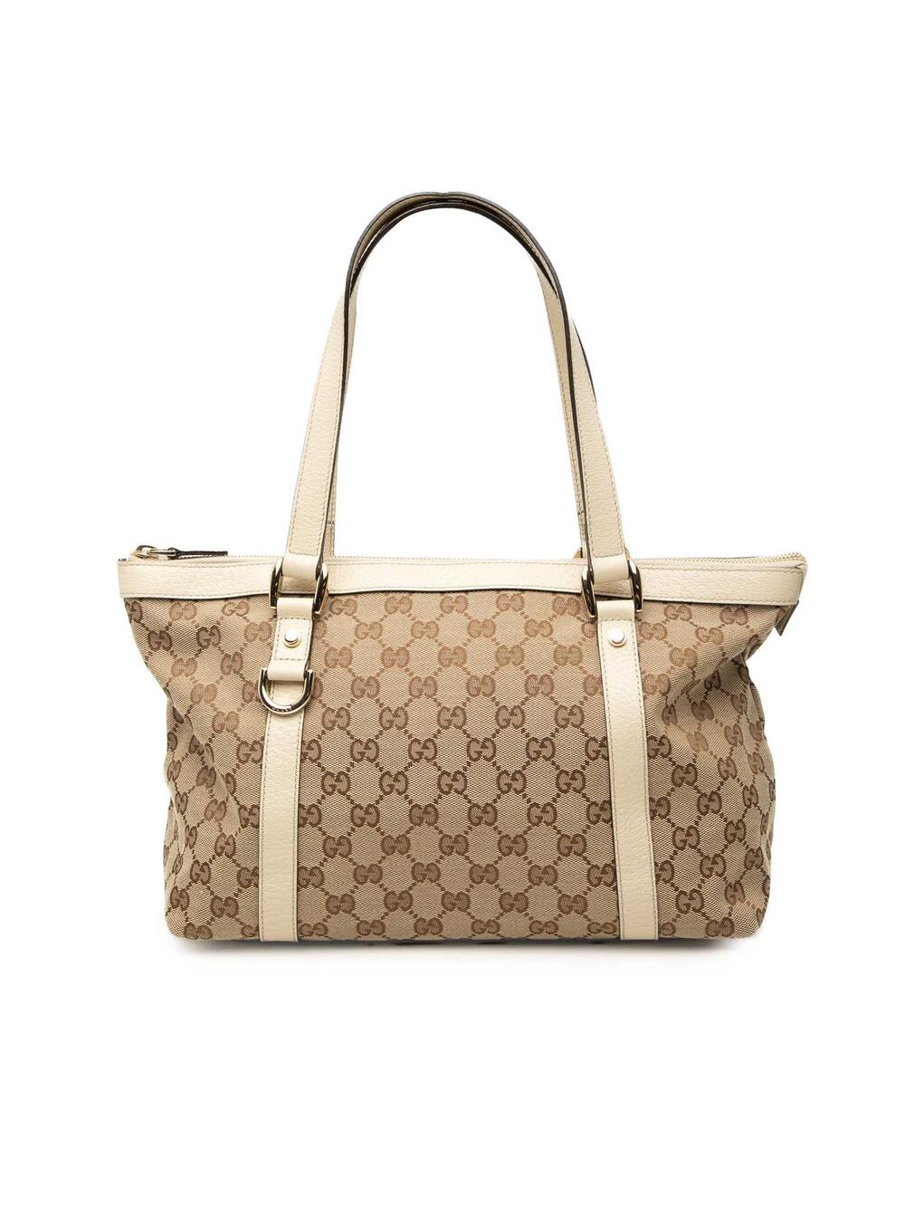 Gucci Gg Canvas Abbey D Ring Tote Pre- #341729G63B